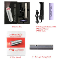 Red Light Therapy Flashlight — 630, 660 & 850nm