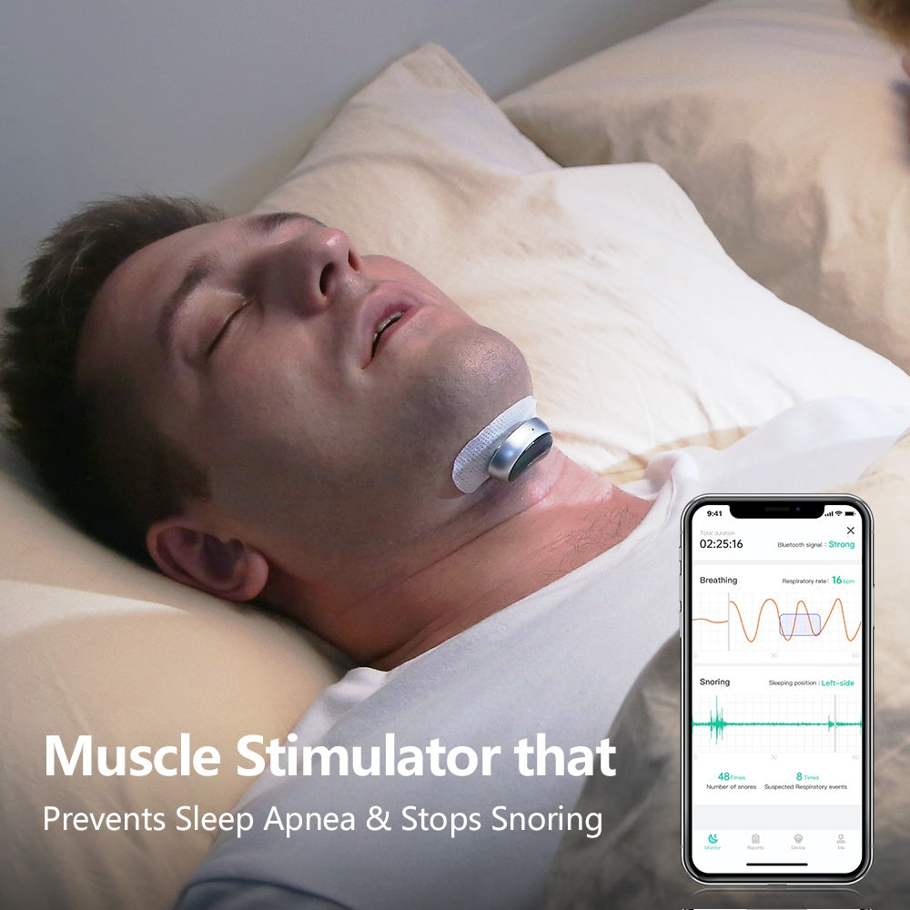 Stop Snoring Tonight™ – Smart Anti-Snore Device with Sleep Tracking & Instant Relief