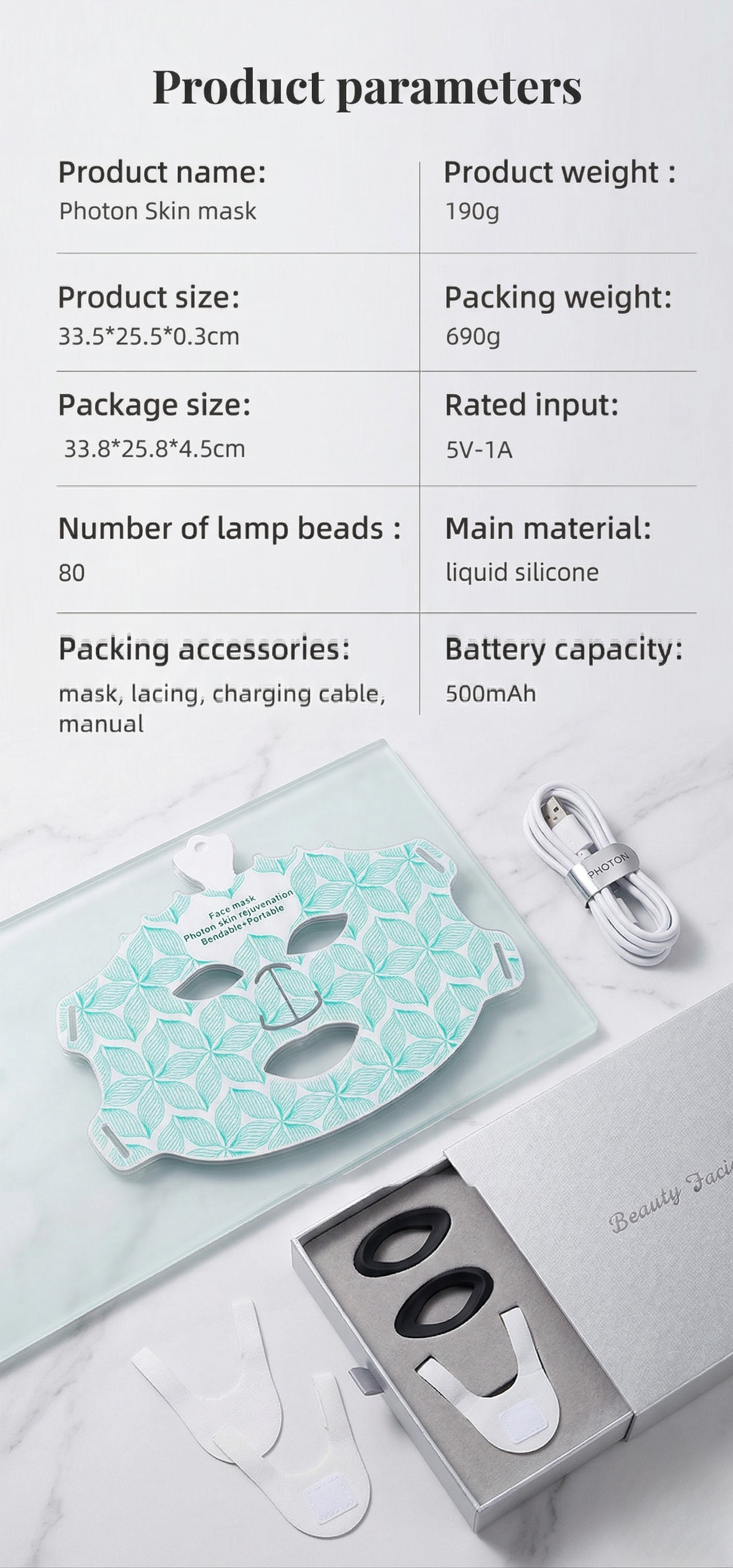 LED Facial Rejuvenation Mask