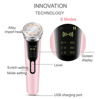 6-in-1 Cleansing & EMS Color Light Device