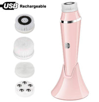 4-in-1 Silicone Cleansing Brush Set