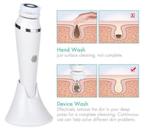 4-in-1 Silicone Cleansing Brush Set