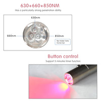 Red Light Therapy Flashlight — 630, 660 & 850nm