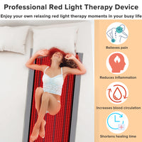 Red Light Therapy Mat — Full Body, Heated