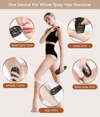 IPL Hair Removal Device — At-Home, 999,999 Flashes